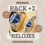 Pack 2 relojes para él y ella/ SteelMaster y SteelRadiance