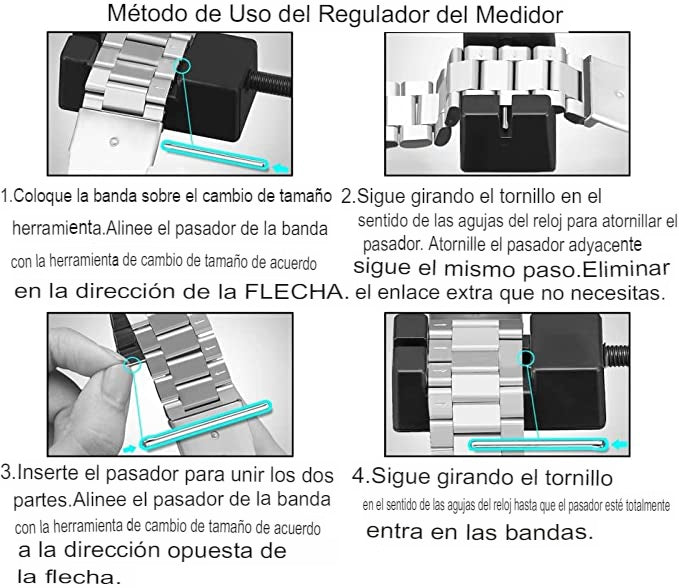 Reloj con esfera de rombos para hombre